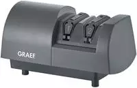 GRAEF SG 520 EU Messersch&auml;rfer (A) Schleifwinkel f&uuml;r 20&deg; Klingen quarzgrau