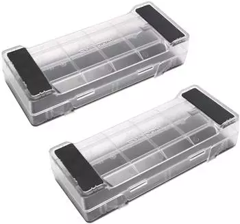 Sharpal 2-in-1 Schleifsteinhalter & Aufbewahrungsbox, rutschfeste Gummibasis (160H)