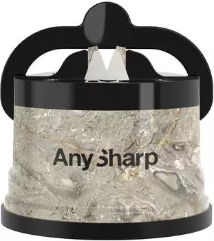 AnySharp Messerschärfer PowerGrip Saugnapf, Stein (ASKSSTONE)