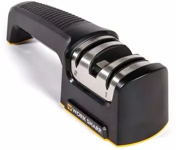 Work Sharp Pull Through Kitchen Sharpener 2-stufig, schwarz (09DX296)
