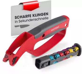 EASYmaxx Multi-Schleifer f&uuml;r Messer, Klingen & Scheren, 6 Eins&auml;tze