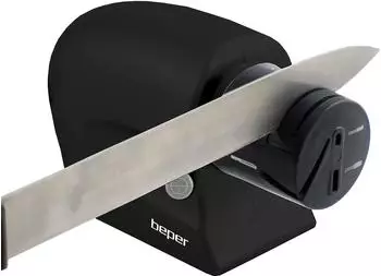 Beper Elektrischer Messerschärfer, universal, schwarz, 10W (P102ACP001)