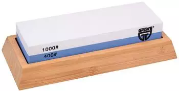Gr&auml;we Sharphome Wetzstein 400/1000 mit Bambushalter