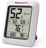 ThermoPro TP-50, ThermoPro TP-50 Thermo-/Hygrometer Wei&szlig;