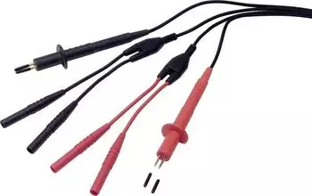 Chauvin Arnoux Messleitung mit doppelten Prüfspitzen für Microohmmeter (P01102056)