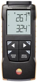 Testo 922 Temperatur-Messgerät -50 - +1000°C Fühler-Typ K (0563 0922)