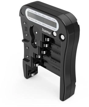 Hama Batterietester, Universal-Messgerät für Akkus, Batterien, Knopfzellen (00223544)