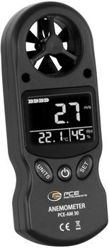 Foxwell Anemometer mit Temperaturmessfunktion 0,1 bis 30 m/s (PCE-AM 30)