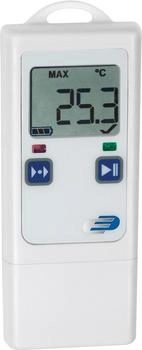 TFA Dostmann Digitaler Datenlogger LOG40 f&uuml;r Temperatur/externen Sensor, wei&szlig; (31.1065.02)