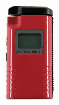 REV-Ritter LCD Batterietester 1,2V-9V rot (0037329012)