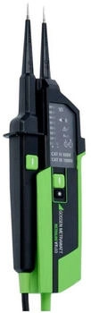 Gossen Metrawatt METRALINE VT LED Spannungs- und Durchgangsprüfer 12-1000 VAC, 12-1500 VDC, CAT IV 600V (M611G)