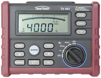 Testboy Erdungsmessgerät / Erdungswiderstandsprüfgerät, 4000 Ohm, 3 mA (61904000)