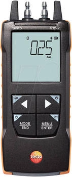 Testo 512-2 Differenzdruckmessgerät 0 - 2000 hPa (0563 2512)