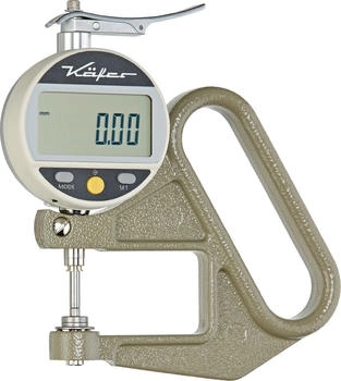 Käfer Dickenmessgerät JD 50 digital flach Messbereich 12,5mm Ablesung 0,01mm (20048)
