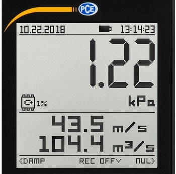 Foxwell Druckmessgerät mit Datenlogger (PCE-PDA 10L)