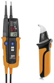 HT Instruments HT10 KIT Zweipoliger Spannungsprüfer CAT III 1000 V, CAT IV 600V Bargraph, LED (2009890)