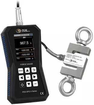 PCE Instruments PCE-DFG 1K X Kraftmessgerät 0 1000 N Werksstandard (ohne Zertifikat)