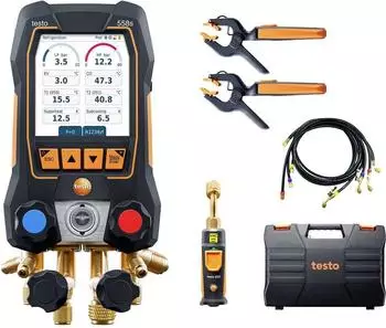 Testo Smart Vakuum Set 558s mit F&uuml;llschlauchsatz (0564 5583)