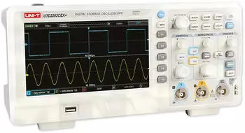 Uni-T UTD2202CEX+ Digital-Oszilloskop 200MHz 64 kpts (181100100030X)