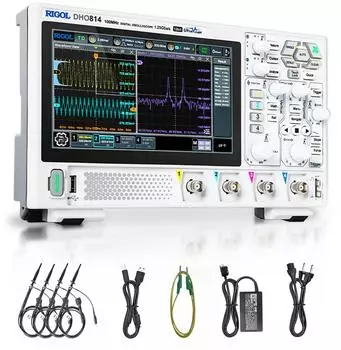 Rigol Digital-Speicher-Oszilloskop 100 MHz 4 Kanäle (DHO814)