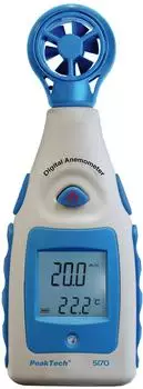 PeakTech Anemometer Flügelrad 0,0 bis 30 m/s