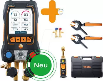 Testo Smart Vakuum Set 558s inkl. Data Logging (0564 2558)