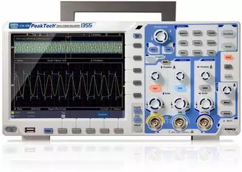 PeakTech Digital-Speicher-Oszilloskop 60 MHz 2 Kanäle Touchscreen (1355)