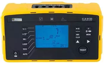 Chauvin Arnoux CHAU P01146013 Installationsprüfgerät C.A 6133 3-polig 100 kOhm Bluetooth