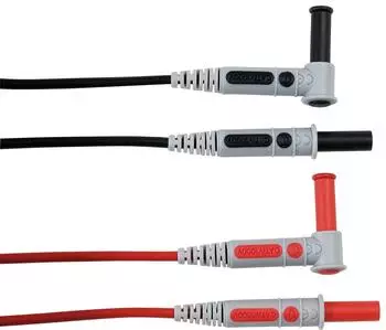 Chauvin Arnoux CHAU P01295453Z Silikon-Messleitung 1,5 m rot + schwarz gesichert