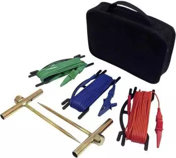 Chauvin Arnoux CHAU P01102017 Zubehörset für Erdungsmessung 2 Erder 15 m