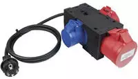 Benning 044147 Messadapter Schutzkontakt-Stecker - CEE-Cara-Kupplung, CEE-Kupplung