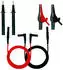 Beha-Amprobe 1307D Sicherheits-Messleitungs-Set Prüfspitze 4mm-Stecker 1m Schwarz/Rot (2146176)