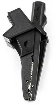 HT Instruments 5004-IECN Bananenstecker / Krokodilklemme 4mm, schwarz 20A (1003140)