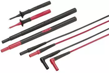 Fluke TL238 Sicherheits-Messleitungs-Set SureGrip&trade; mit Pr&uuml;fspitzen & Verl&auml;ngerung (2132831)