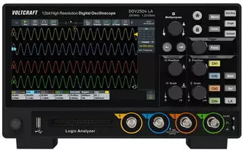 Voltcraft DOV2504 LA Digital-Oszilloskop 250MHz 4-Kanal 1.25GSa/s (VC-16753955)