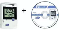 DOSTMANN ELECTRONIC Temperatur- und Luftfeuchte-Datenlogger LOG20-Set...