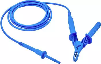 Chauvin Arnoux HV-Messleitung 15kV 15m mit Krokodilklemme, blau (P01295522)