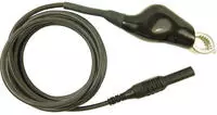 Cliff CIH22105 Messleitung Stecker 4mm Abgreifklemmen 2.00m Schwarz 1St.