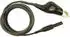 Cliff Messleitung Stecker 4mm Abgreifklemmen 2,00m Schwarz (CIH22105)