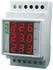 F&F DMV-3 Digitales Voltmeter 3-phasig 100-300V AC IP20 (DMV-3)