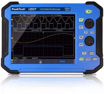 PeakTech 1207 Handheld-Oszilloskop 120MHz 2 Kan&auml;le (P 1207)