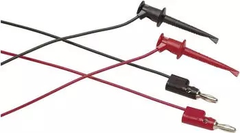 Fluke TL940 Messleitungs-Set Abgreifklemmen 4mm 0.90m Rot/Schwarz (1616705)