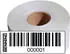 Benning Barcodeetiketten Satz 5 Nr. 4001-5000, PVC, stark haftend (756305)
