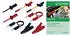 SKS Hirschmann PMS 4 KFZ Messleitungs-Set Lamellenstecker 4mm 1,50m Schwarz/Rot (933003001)