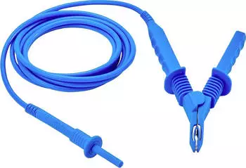 Chauvin Arnoux HV-Messleitung 5kV 3m mit Krokodilklemme, blau (P01295506)