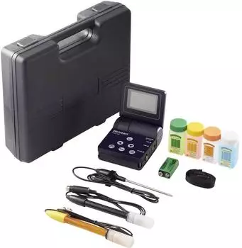 Voltcraft KBM-700 Kombi-Messger&auml;t Leitf&auml;higkeit, pH, Redox, Temperatur, Salz (VC-8813815)