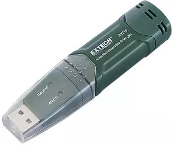 Extech RHT10 USB-Datenlogger Temperatur & Luftfeuchte -40 bis +70&deg;C (RHT10)