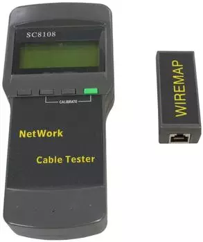 MicroConnect CAB-TEST2 Netzwerkkabel-Tester, schwarz (CAB-TEST2)