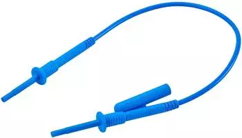 Chauvin Arnoux HV-Messleitung 15kV 50cm mit axialer Buchse, blau (P01295526)