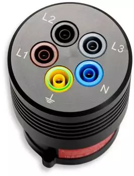 Benning TA 7-32 Messadapter 5-polig 32A f&uuml;r CEE-Steckdosen (044041)